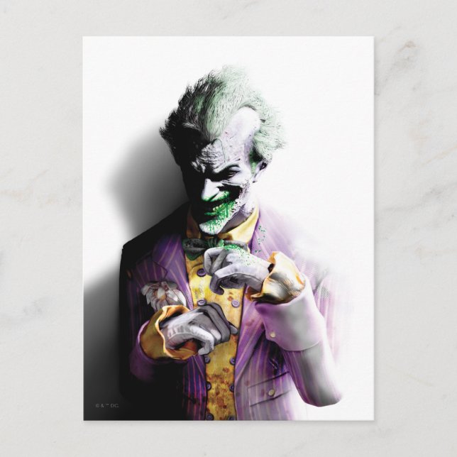 Postal Ciudad Batman Arkham | Joker (Anverso)