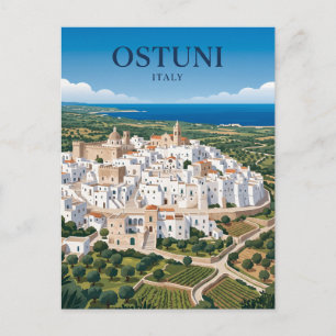 Postal Ciudad Blanca Ostuni Italia