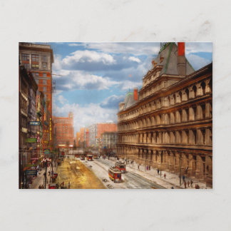 Postal Ciudad - Cincinnati OH - Plaza del Gobierno 1902