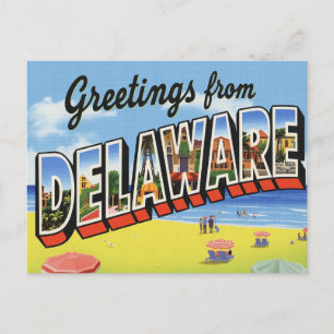 Postal Ciudad costera de Delaware
