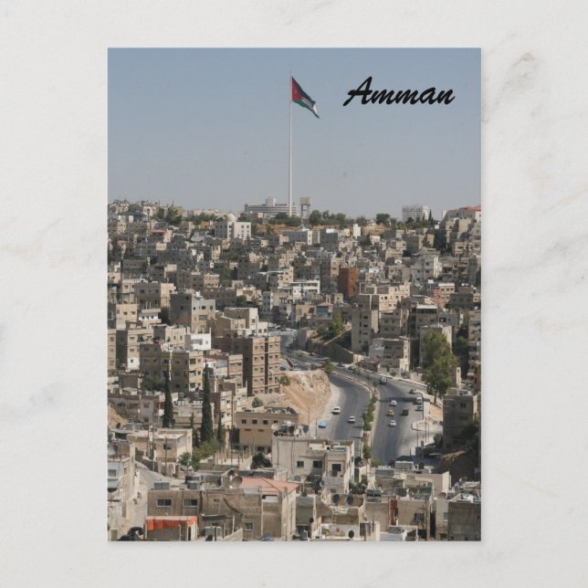 Postal ciudad de amman (Anverso)