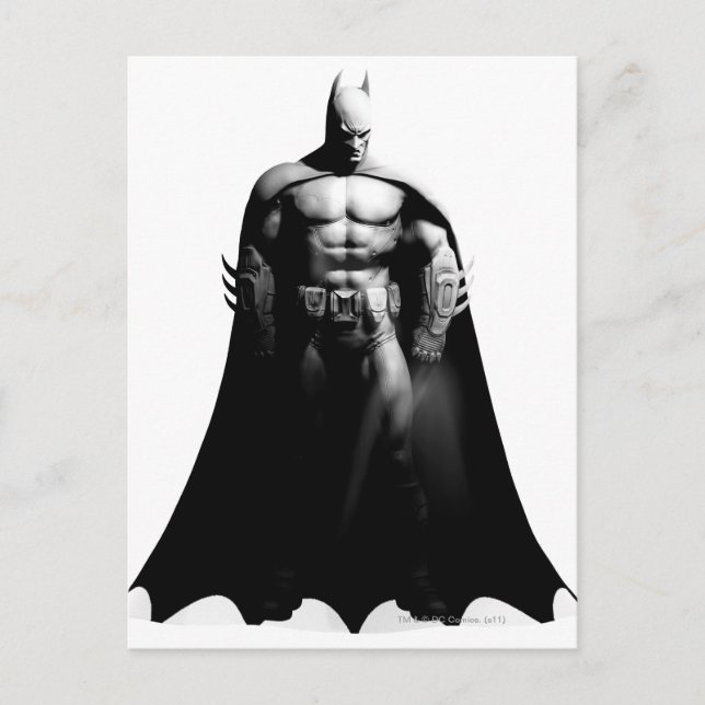 Postal Ciudad de Arkham | Batman Black and White Wide Pos (Anverso)