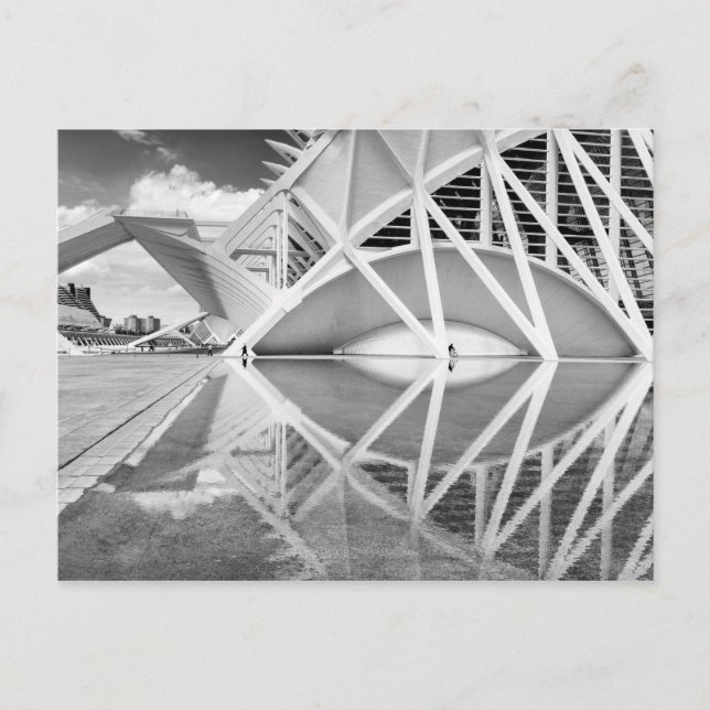 Postal Ciudad de Artes y Ciencias (Anverso)