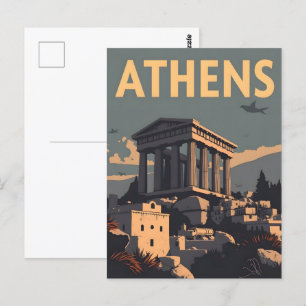 Postal Ciudad de Atenas