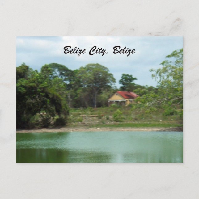 Postal Ciudad de Belice, Belice (Anverso)