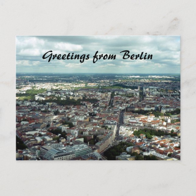 Postal ciudad de berlín (Anverso)