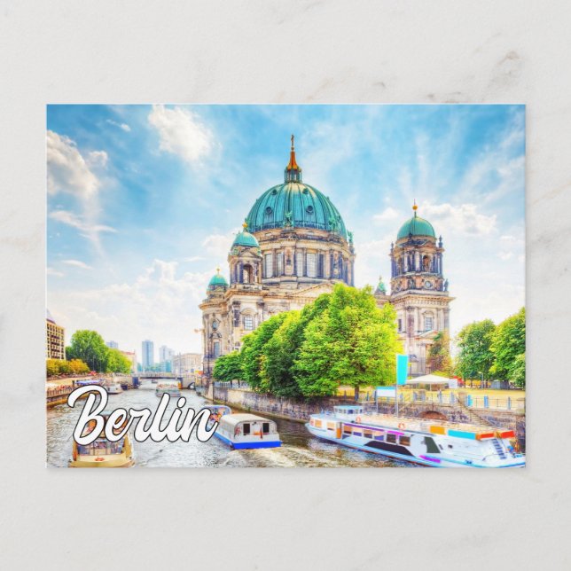 Postal Ciudad De Berlín, Alemania (Anverso)