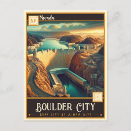Postal Ciudad de Boulder, Nevada | Vintage