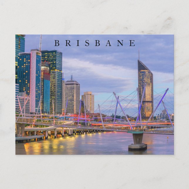 Postal Ciudad de Brisbane | Australia (Anverso)