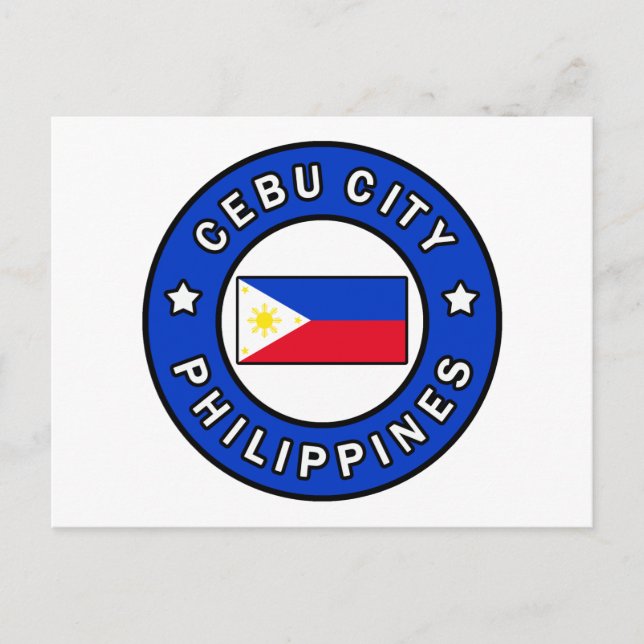 Postal Ciudad de Cebu Filipinas (Anverso)
