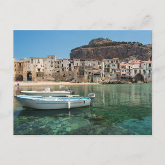 Postal Ciudad de Cefalu en Sicilia