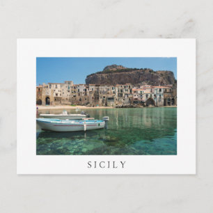 Postal Ciudad de Cefalu en Sicilia