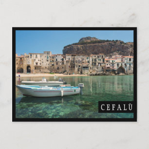 Postal Ciudad de Cefalu en Sicilia