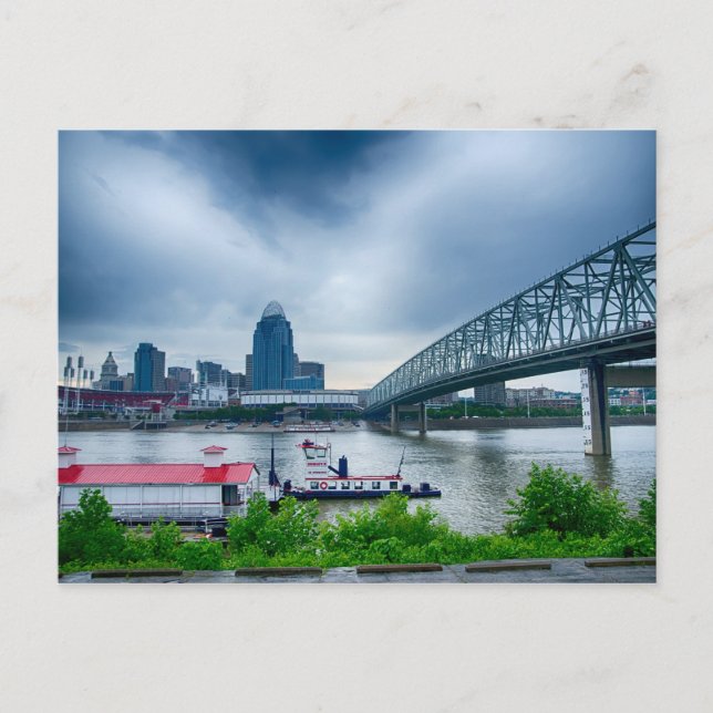 Postal Ciudad de Cincinnati en Ohio (Anverso)