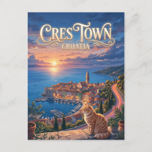 Postal Ciudad de Cres, Cres, Croacia Croacia
