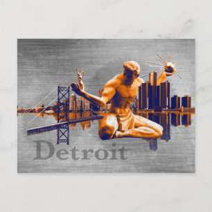 Postal Ciudad de Detroit