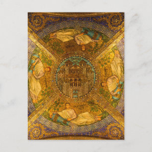 Postal Ciudad de Dios Neo Cielo de la catedral de mosaico