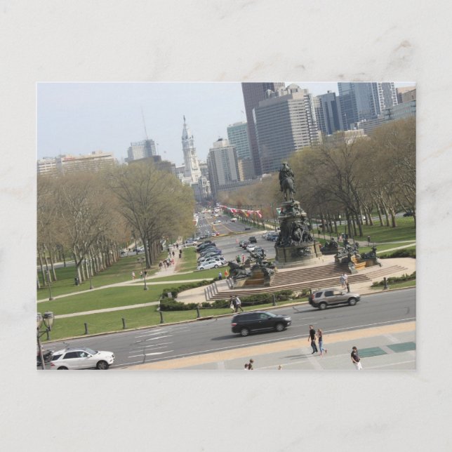 Postal Ciudad de Filadelfia (Anverso)