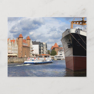 Postal Ciudad de Gdansk en Polonia