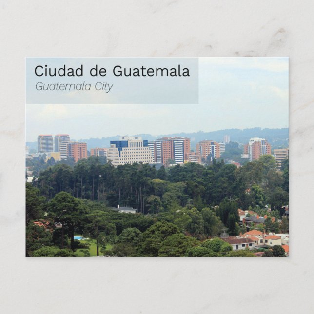 Postal Ciudad de Guatemala (Anverso)