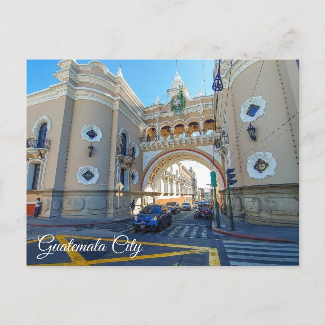 Postal Ciudad de Guatemala (Anverso)