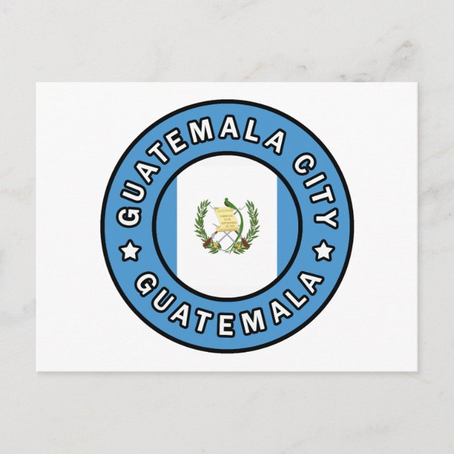 Postal Ciudad de Guatemala Guatemala (Anverso)