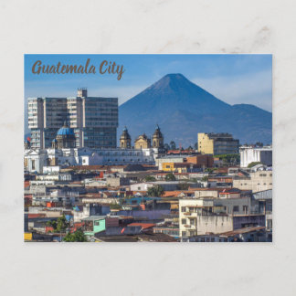 Postal Ciudad de Guatemala, vista a la ciudad