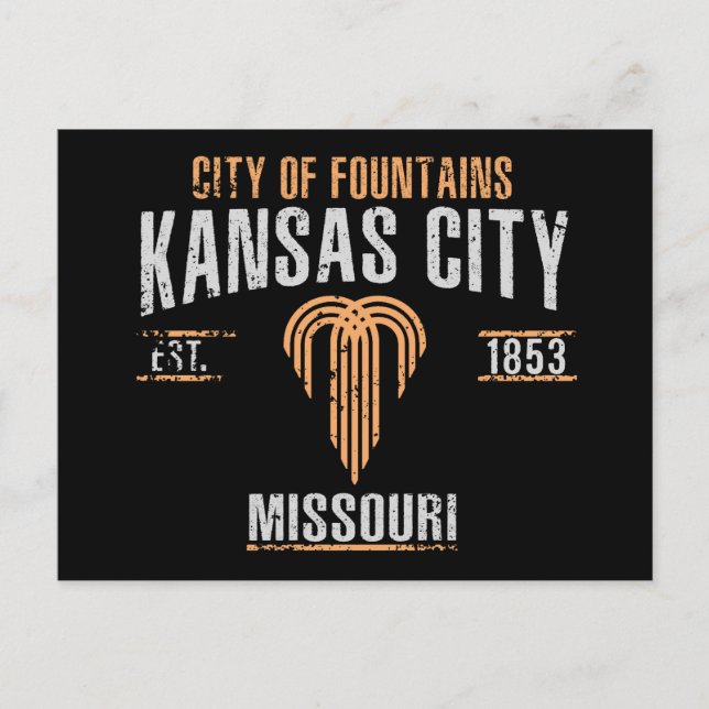 Postal Ciudad de Kansas (Anverso)