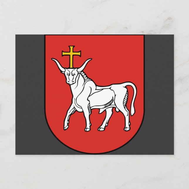 Postal Ciudad de Kaunas, Lituania (Anverso)