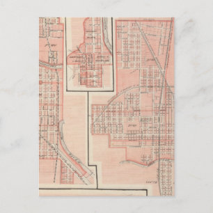 Postal Ciudad de Kokomo, Howard Co con Marion