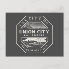 POSTAL CIUDAD DE LA UNIÓN - ALAMEDA CALIFORNIA