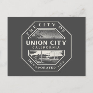 POSTAL CIUDAD DE LA UNIÓN - ALAMEDA CALIFORNIA