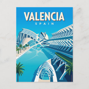 Postal Ciudad de las Artes y las Ciencias España