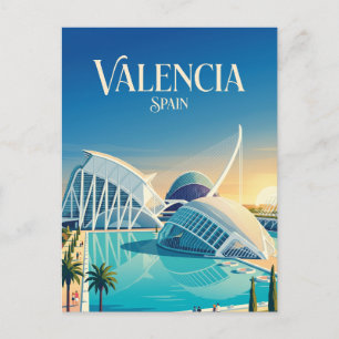 Postal Ciudad de las Artes y las Ciencias España