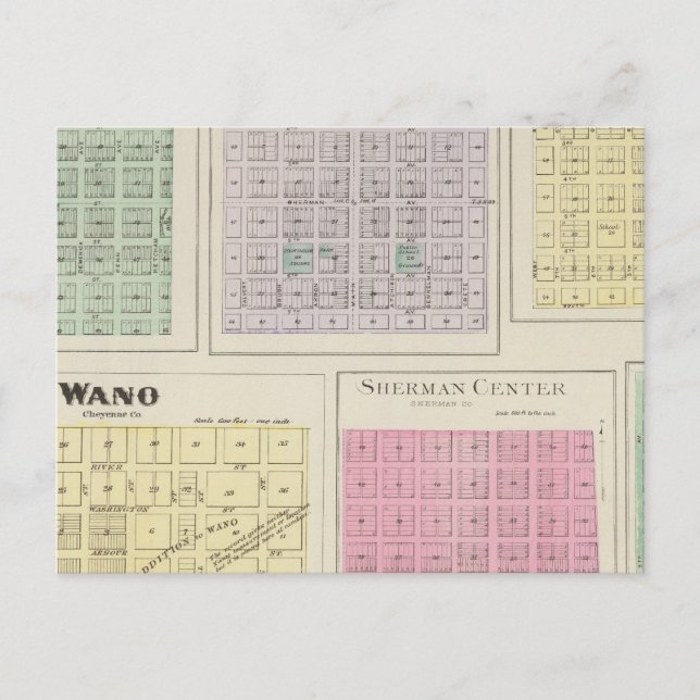 Postal Ciudad de las aves, Austria, Voltair, Wano, Kansas (Anverso)