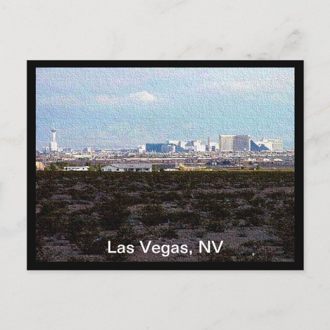 Postal Ciudad de Las Vegas (Anverso)