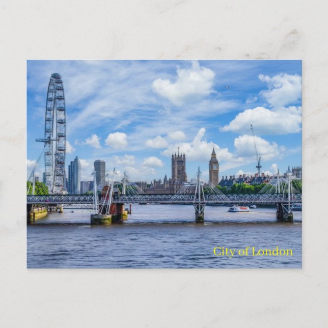 Postal Ciudad de Londres (Anverso)