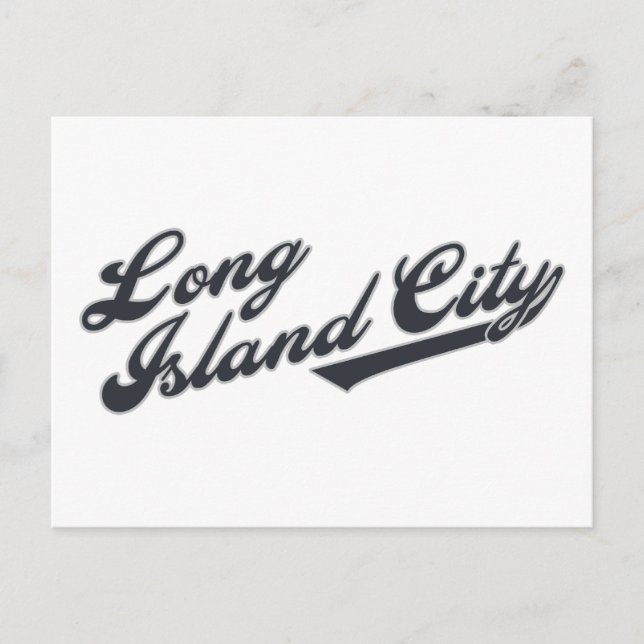 Postal Ciudad de Long Island (Anverso)