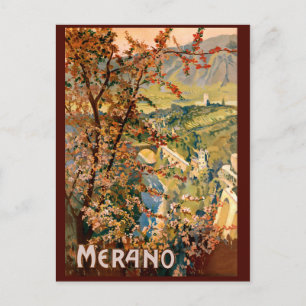 Postal Ciudad de Merano, Italia
