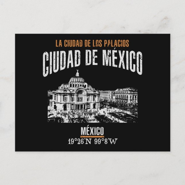 Postal Ciudad de México (Anverso)