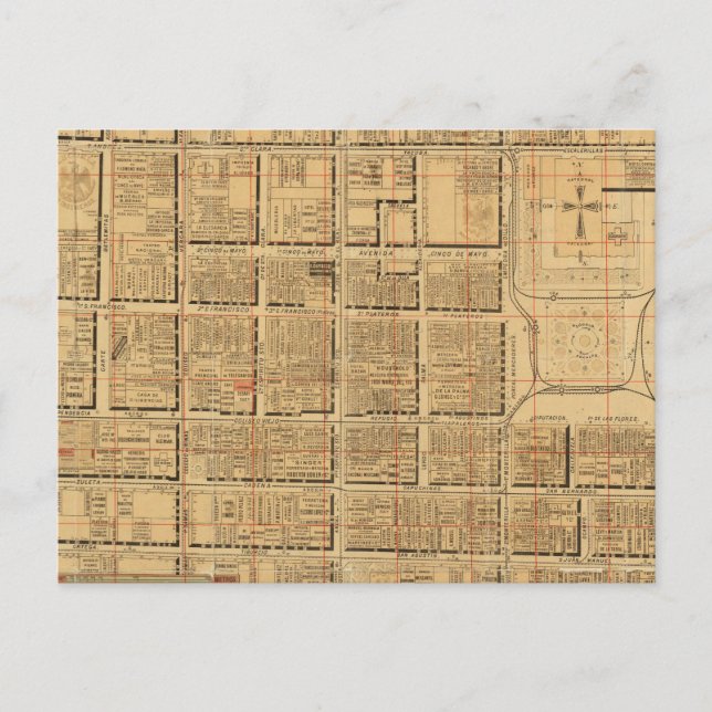 Postal Ciudad de México 3 (Anverso)