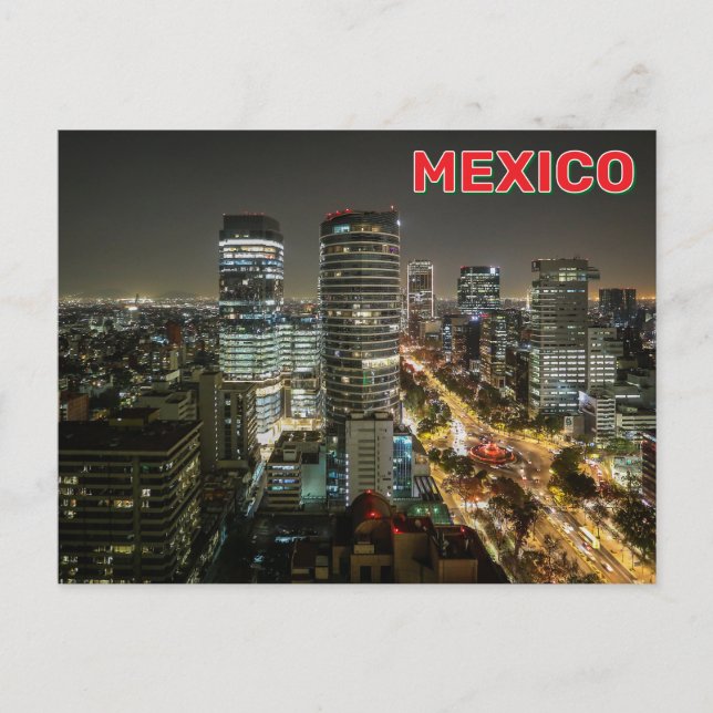Postal Ciudad de México, México (Anverso)