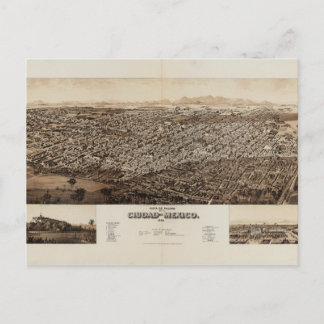 Postal Ciudad de México, México (1890)