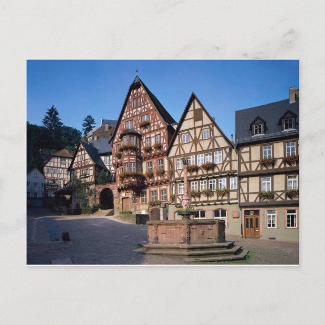 Postal Ciudad de Miltenberg, Alemania (Anverso)