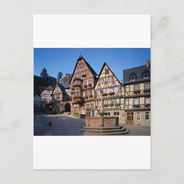 Postal Ciudad de Miltenberg, Alemania (Anverso)