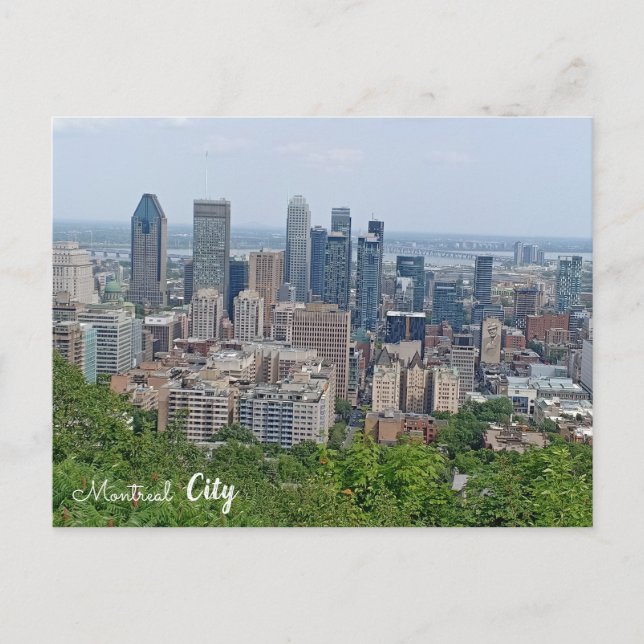 Postal Ciudad de Montreal (Anverso)