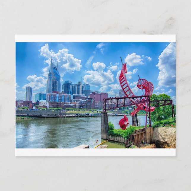 Postal Ciudad de Nashville en Tennessee (Anverso)