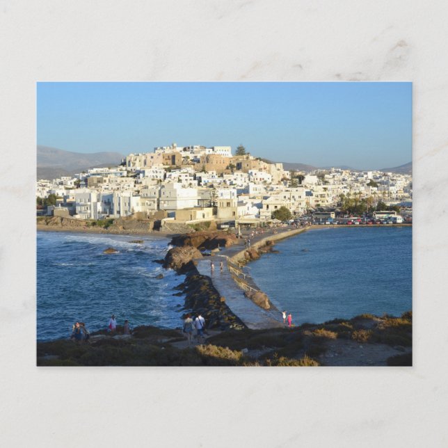 Postal Ciudad de Naxos (Anverso)