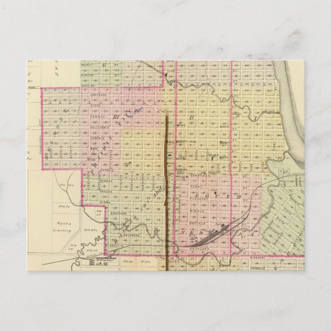 Postal Ciudad de Nebraska, Nebraska (Anverso)