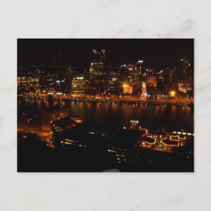 Postal Ciudad de Negro y Oro